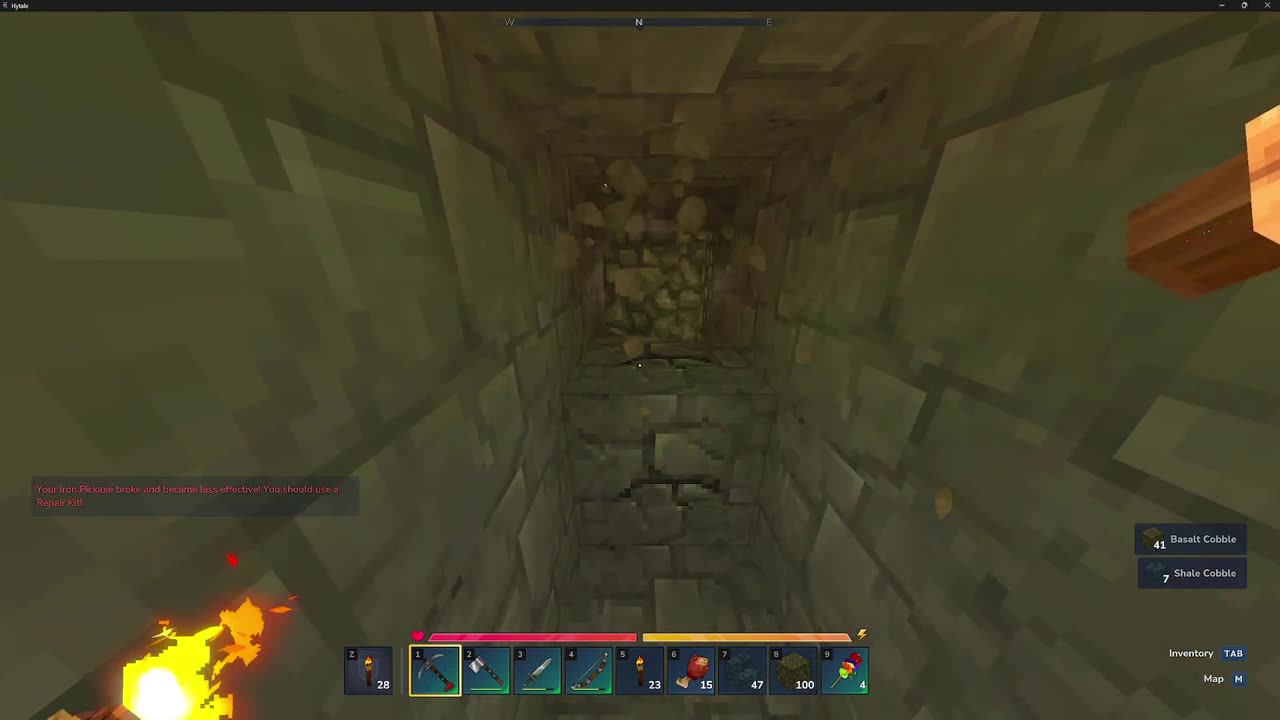 Hytale Day 5 continued, dig this