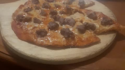 Pitzsa for dinner with may friend