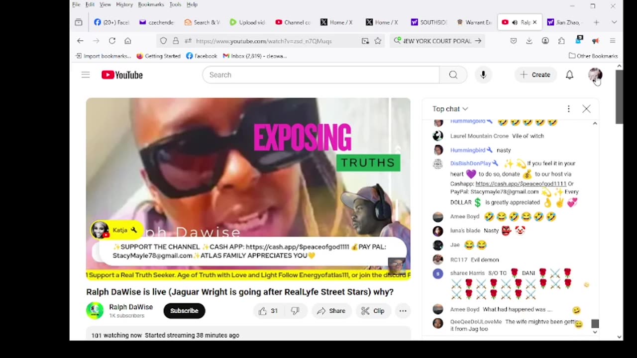 (Jaguar Wright is going after RealLyfe Street Stars)