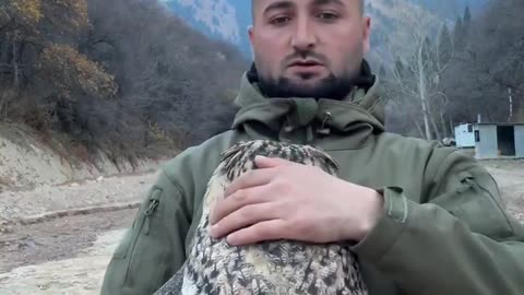 Look at the size of this Eurasian eagle owl