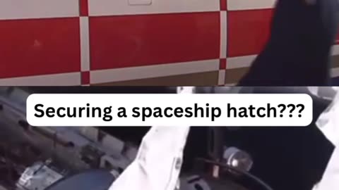 Securing an airplane hatch VS Securing a spaceship hatch..