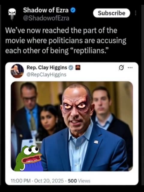 Hakeem Jeffries Reptilian ?