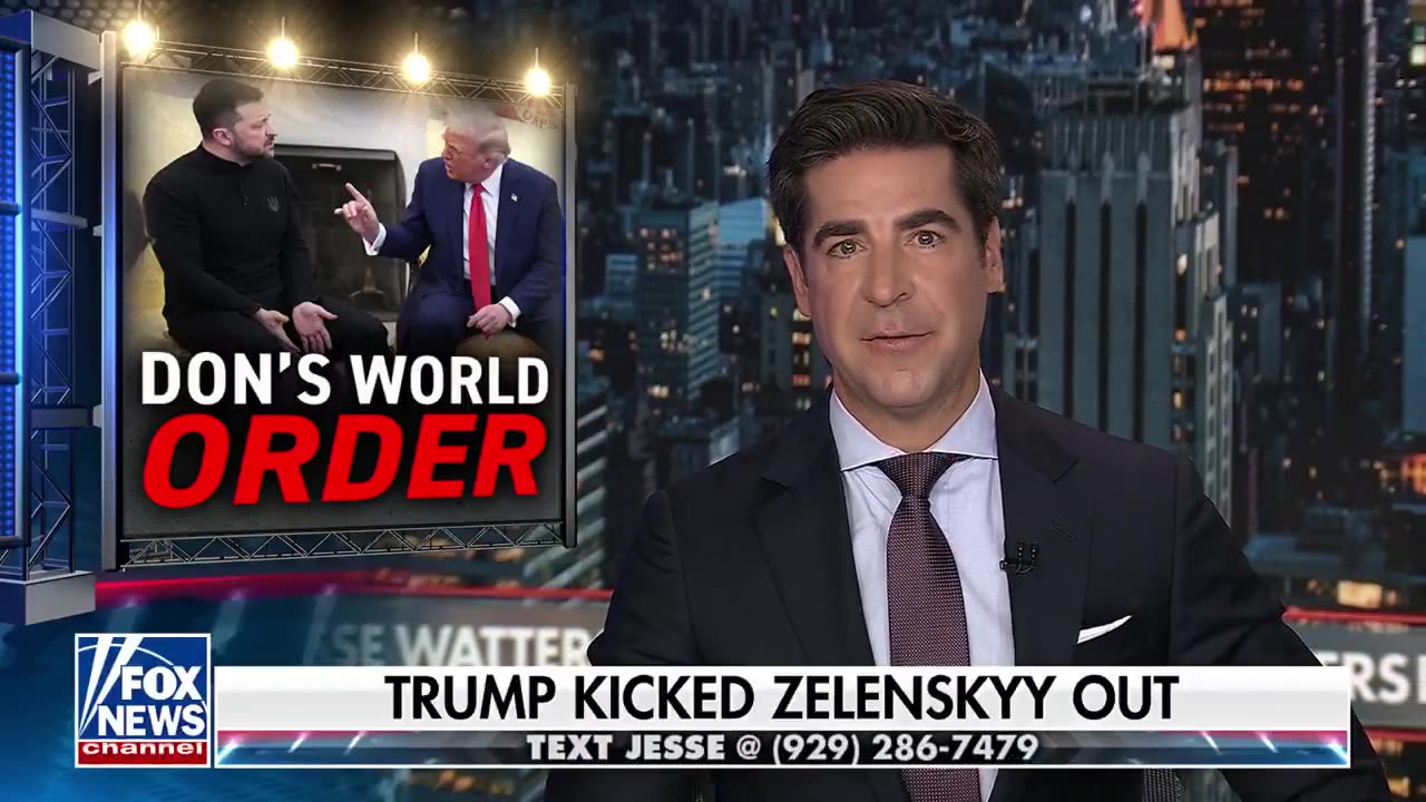 Jesse Watters | Zelenskyy had a rough day at the White House.