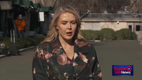 White House Press Secretary Karoline Leavitt Speaks to Reporters