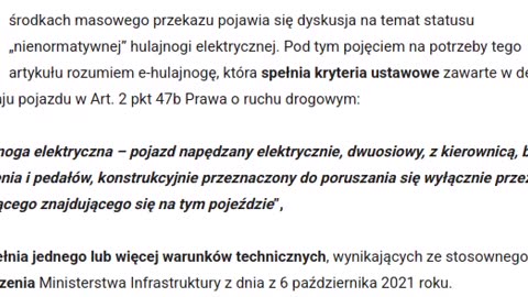 Absurdy drogowe p. Kulki - poziom instruktorów jazdy. Czy podrasowane hulajnogi są dopuszczone ?