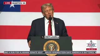 President Trump casually says he was the 45th, 46th, and 47th President of the United States… lol