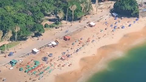 A menor praia do Rio de Janeiro