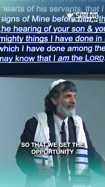 Why did God send the plagues?