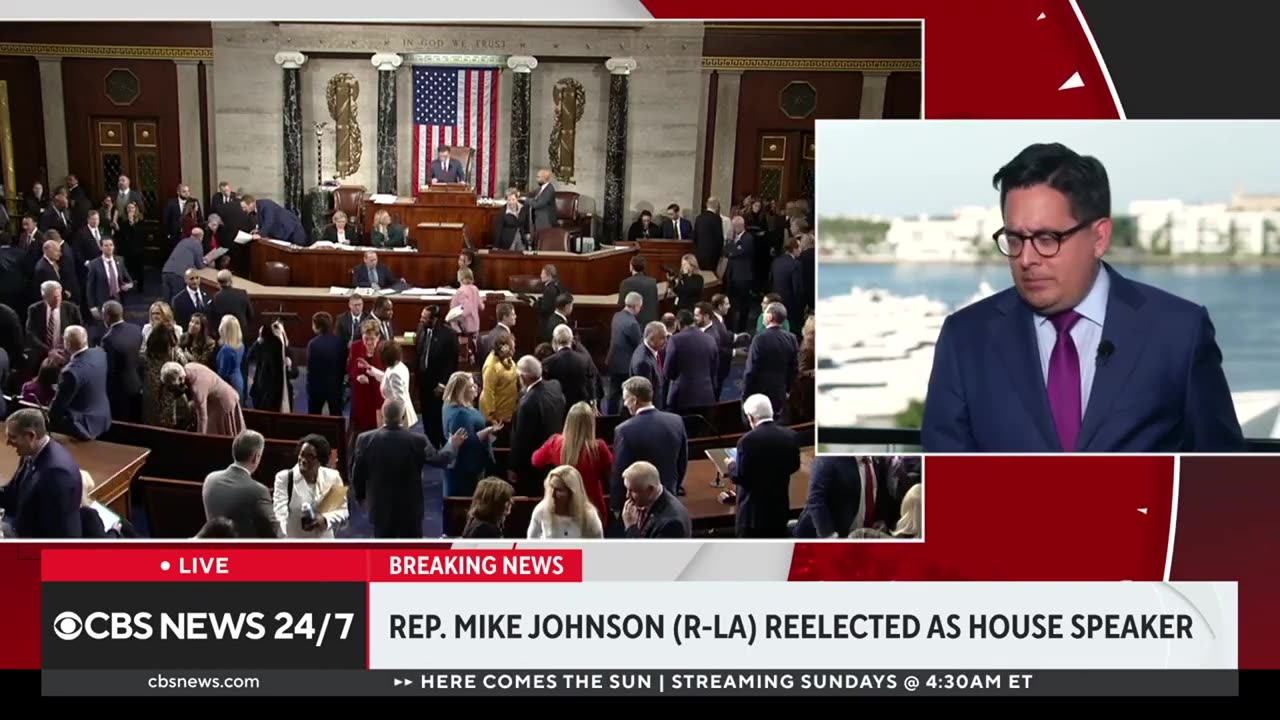 How Donald Trump reacted to Mike Johnson's House speaker win