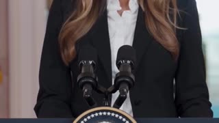 Announcement from First Lady Melania Trump