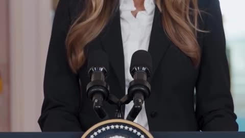 Announcement from First Lady Melania Trump