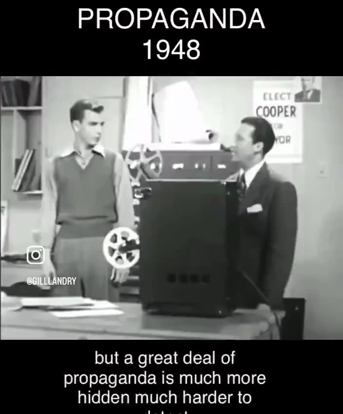 📄The Smith Mundt Act banned domestic dissemination shortly after this...