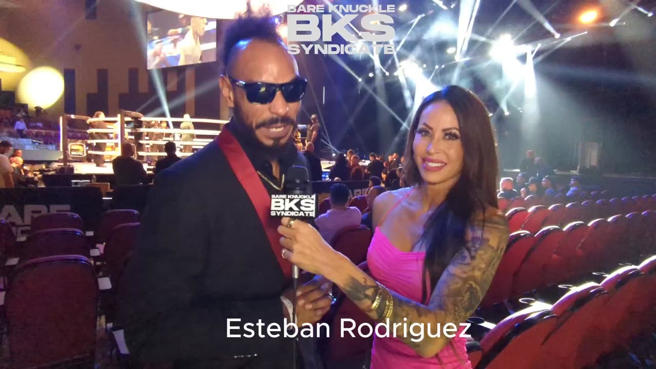 Esteban Rodriguez Interview at BKFC 85 Event | Bare Knuckle