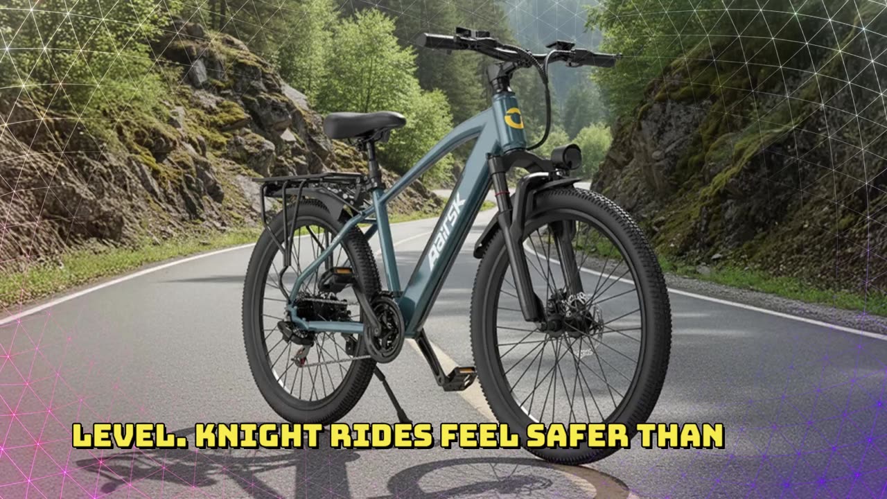 Aairsk S800 Electric Bike 250W Powerful Motor 36V 13AH Battery 26 Inch Tires Electric Bike