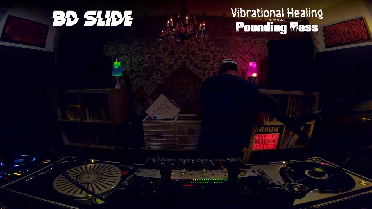 BD Slide, All Vinyl, Live Underground House DJ, Vibrational Healing Through Pounding Bass, 3/18/25