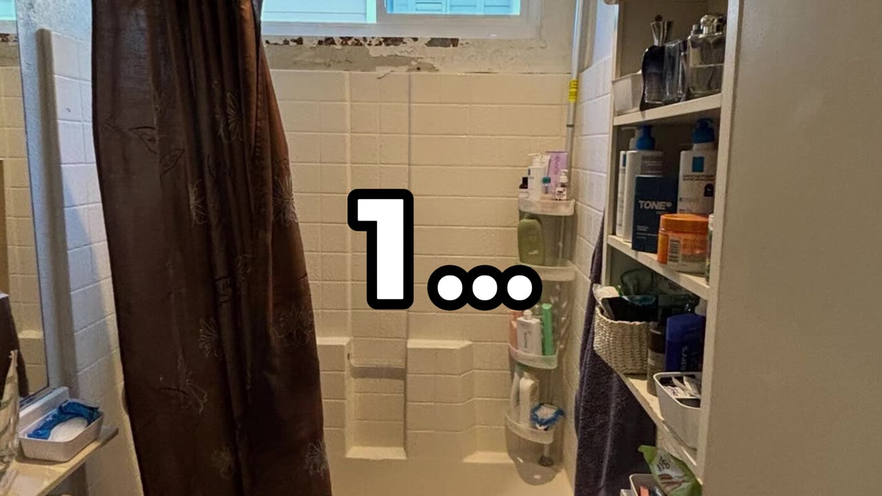 The Countdown to a brand new bathroom