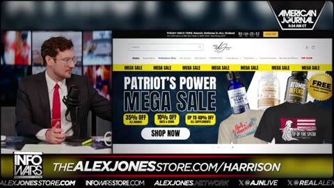 ALEX JONES - INFOWARS LIVE - ALEXJONES.NETWORK - THERE'S A WAR ON FOR YOUR MIND! ➡ THE ALEX JONES SHOW • WAR ROOM WITH OWEN SHROYER • THE AMERICAN JOURNAL WITH HARRISON SMITH • SUNDAY NIGHT LIVE WITH CHASE GEISER
