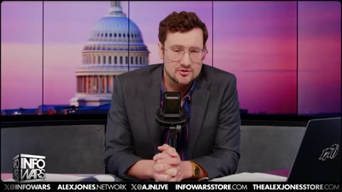 ALEX JONES - INFOWARS LIVE - ALEXJONES.NETWORK - THERE'S A WAR ON FOR YOUR MIND! ➡ THE ALEX JONES SHOW • WAR ROOM WITH OWEN SHROYER • THE AMERICAN JOURNAL WITH HARRISON SMITH • SUNDAY NIGHT LIVE WITH CHASE GEISER