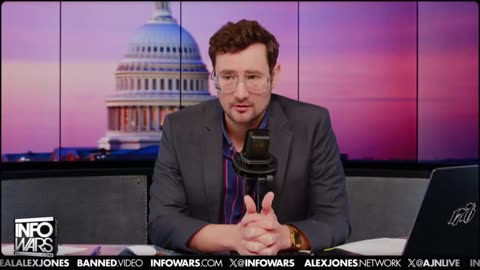 ALEX JONES - INFOWARS LIVE - ALEXJONES.NETWORK - THERE'S A WAR ON FOR YOUR MIND! ➡ THE ALEX JONES SHOW • WAR ROOM WITH OWEN SHROYER • THE AMERICAN JOURNAL WITH HARRISON SMITH • SUNDAY NIGHT LIVE WITH CHASE GEISER
