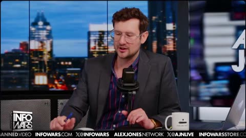 ALEX JONES - INFOWARS LIVE - ALEXJONES.NETWORK - THERE'S A WAR ON FOR YOUR MIND! ➡ THE ALEX JONES SHOW • WAR ROOM WITH OWEN SHROYER • THE AMERICAN JOURNAL WITH HARRISON SMITH • SUNDAY NIGHT LIVE WITH CHASE GEISER