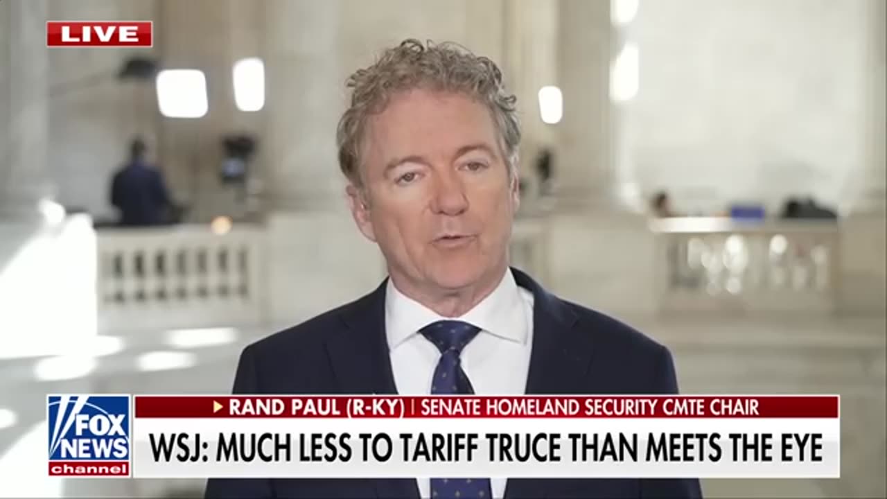 ‘TARIFFS ARE TAXES,’ Sen. Rand Paul expresses concern over Trump tariffs