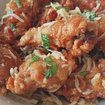 How to Make Perfect Garlic Parmesan Chicken Wings 🐔 😋 Step-by-Step Guide for New Cooks