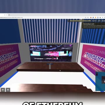 Crypto - #Gemach DAO #Shorts - Vitalik Buterin in Gemach DAO Metaverse at Futurist 2022 in Toronto