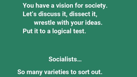 We don’t hear each other