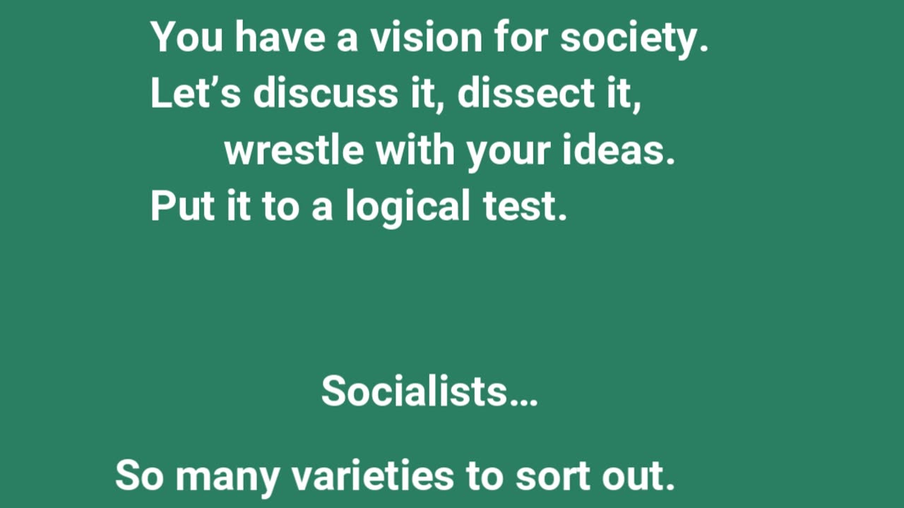 We don’t hear each other