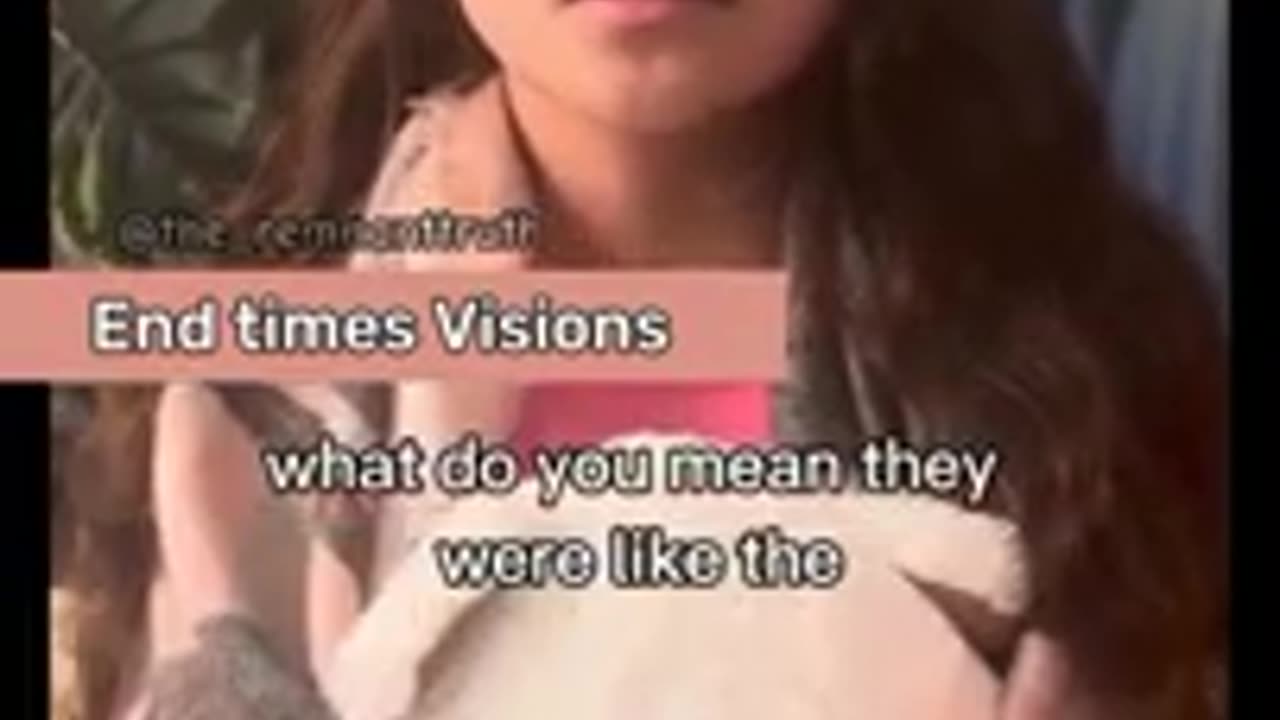 Little girls End time vision