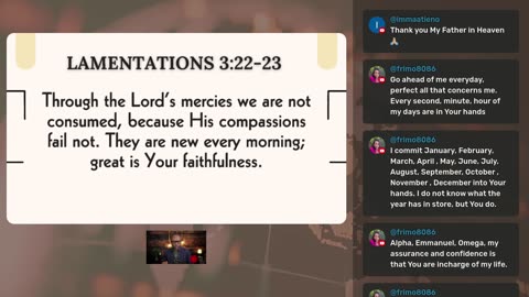 NEW YEAR, NEW SEASON: SURELY GOODNESS AND MERCY SHALL FOLLOW ME ALL THE DAYS OF MY YEAR