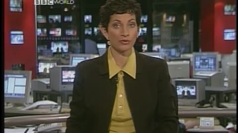 BBC World News BBC September 11, 2001 1200pm-1229pm BST