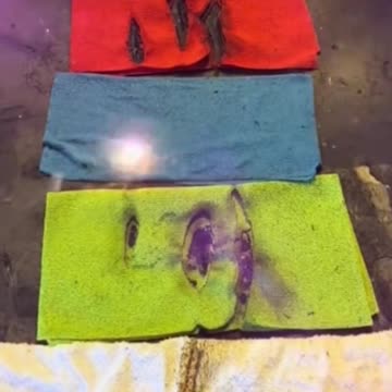 ARMA ENERGIA DIRETTA: "Il blu non viene intaccato"