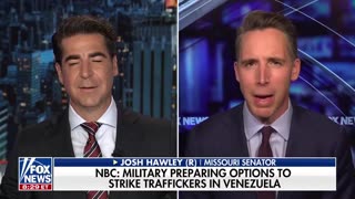 Sen Hawley: Trump Has Every Right To Strike Narco Terrorists