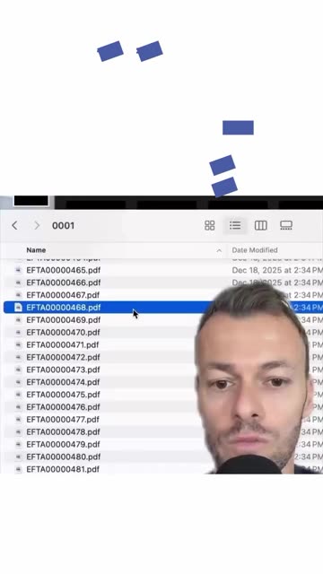 Epstein Cover up is REAL!! File number 468 (EFTA0468) released but unavailable now