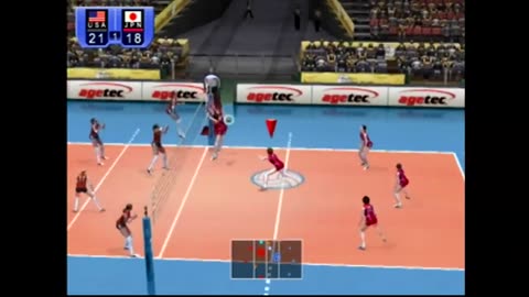 Women's Volleyball Championship (Ps2) USA vs Japan Part2
