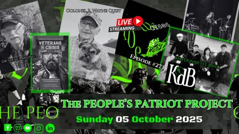 THE PEOPLE PATRIOT PROJECT0 WE OT YOUR 6 @ 6:00 Episode #273