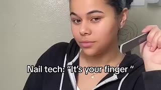 Incredible: whose right? 😂 #nailtechlife #nails #nailtech