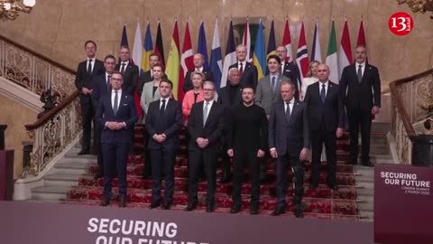 "United for Ukraine" – Global Leaders Stand Together in Powerful London Moment