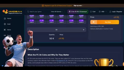 Best FC 26 Coin Shop - Build Your Ultimate Team Fast
