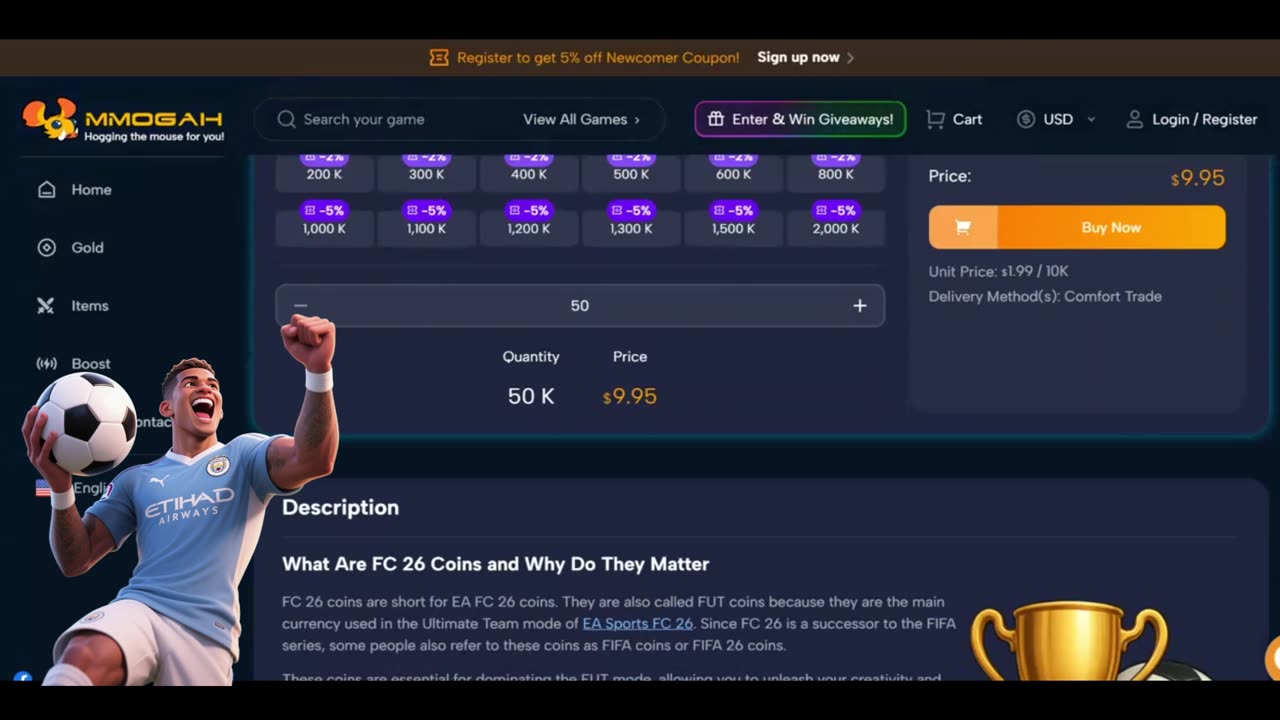 Best FC 26 Coin Shop - Build Your Ultimate Team Fast