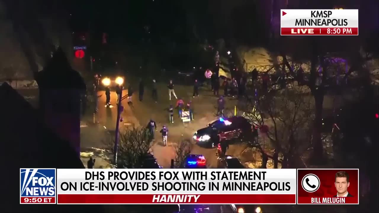 Fox News: DHS blames Frey, Walz After Another ICE-Involved Shooting in Minneapolis