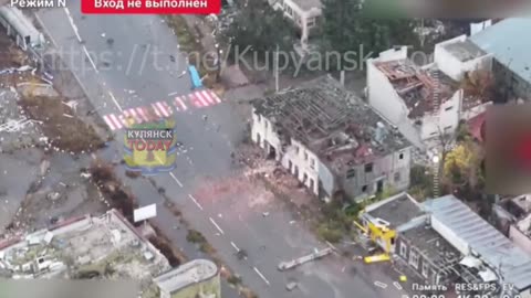 🇷🇺🇺🇦Footage from a Russian drone