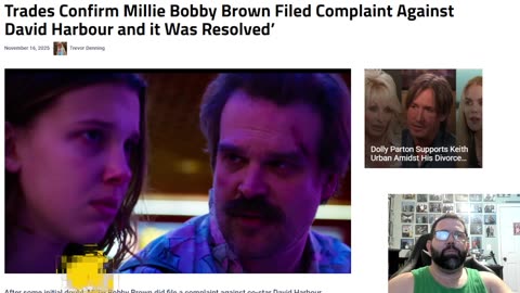 The Accusations Between Millie Bobby Brown And David Harbour Were Accurate But Resolved