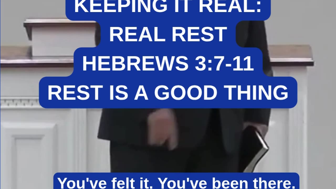 Keeping It Real: Real Rest