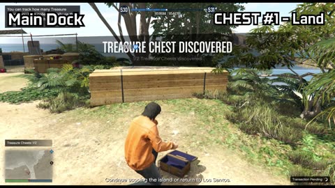 CAYO PERICO Treasure Chest Locations - March 9, 2022