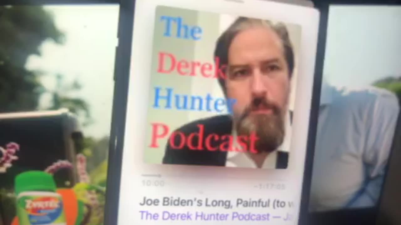Derek Hunter 01/16/25 p 01 joe Biden & Hamas hostage deal by president Donald J Trump