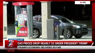 Gas Prices Drop Nearly $2 Under President Trump