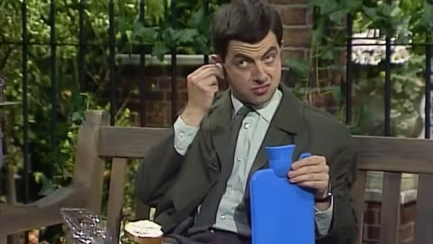 Mr bean goes shopping