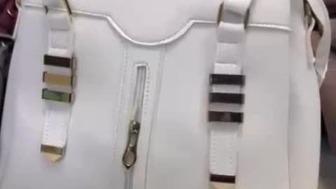 Hype Luxe Orange Crossbody Bag 2025 | Trendy Black Chain Rope Strap Ladies Shoulder Bag